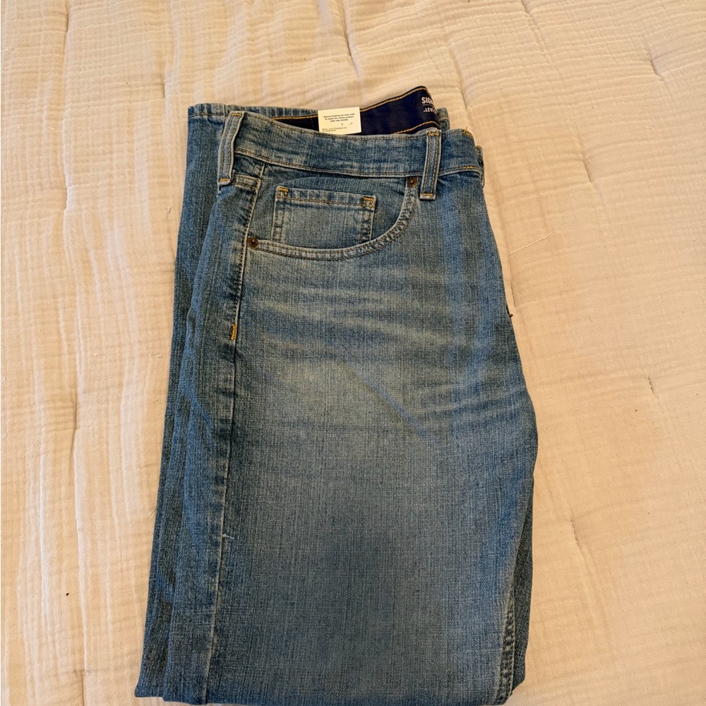 Men's Levi’s Blue Denim Jeans - Classic Straight Fit